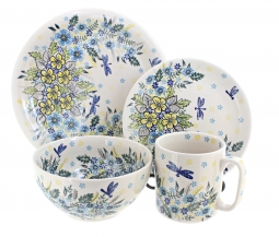 Alyssa 4 PC Place Setting - Service for 1